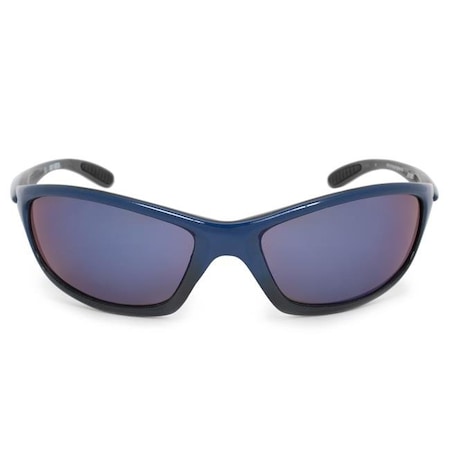 Harley-Davidson Harley Davidson HDMC-SUNG-HDS0616-BL-3F-62 62-18-130 mm Rectangle Sunglasses; Blue HDMC-SUNG-HDS0616-BL-3F-62